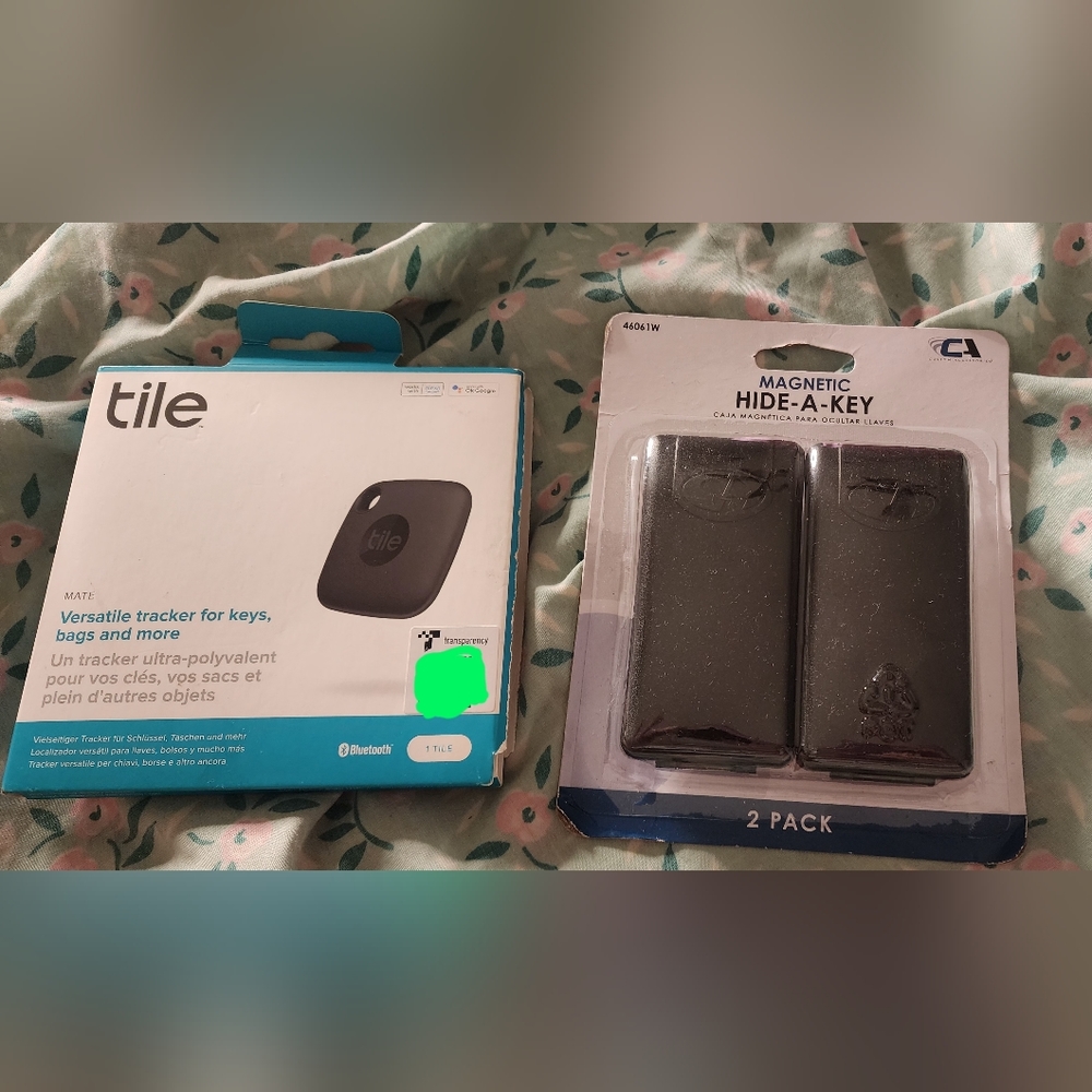 Tile tracker and hide a key